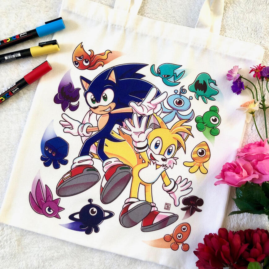 COLORS tote bag COLORS tote bag