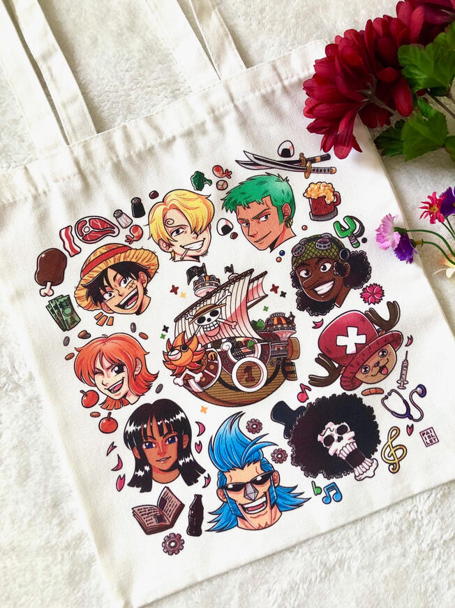 ONE PIECE tote bag ONE PIECE tote bag